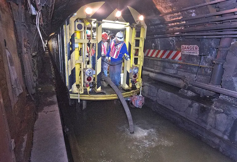 New York City’s subway system has a water problem- a 13 million gallon one