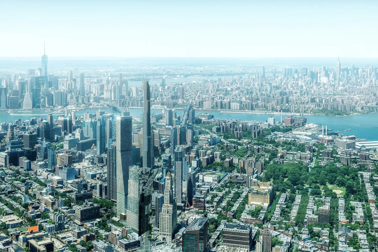 986-foot Flatbush Avenue tower in Downtown Brooklyn gets revised renderings