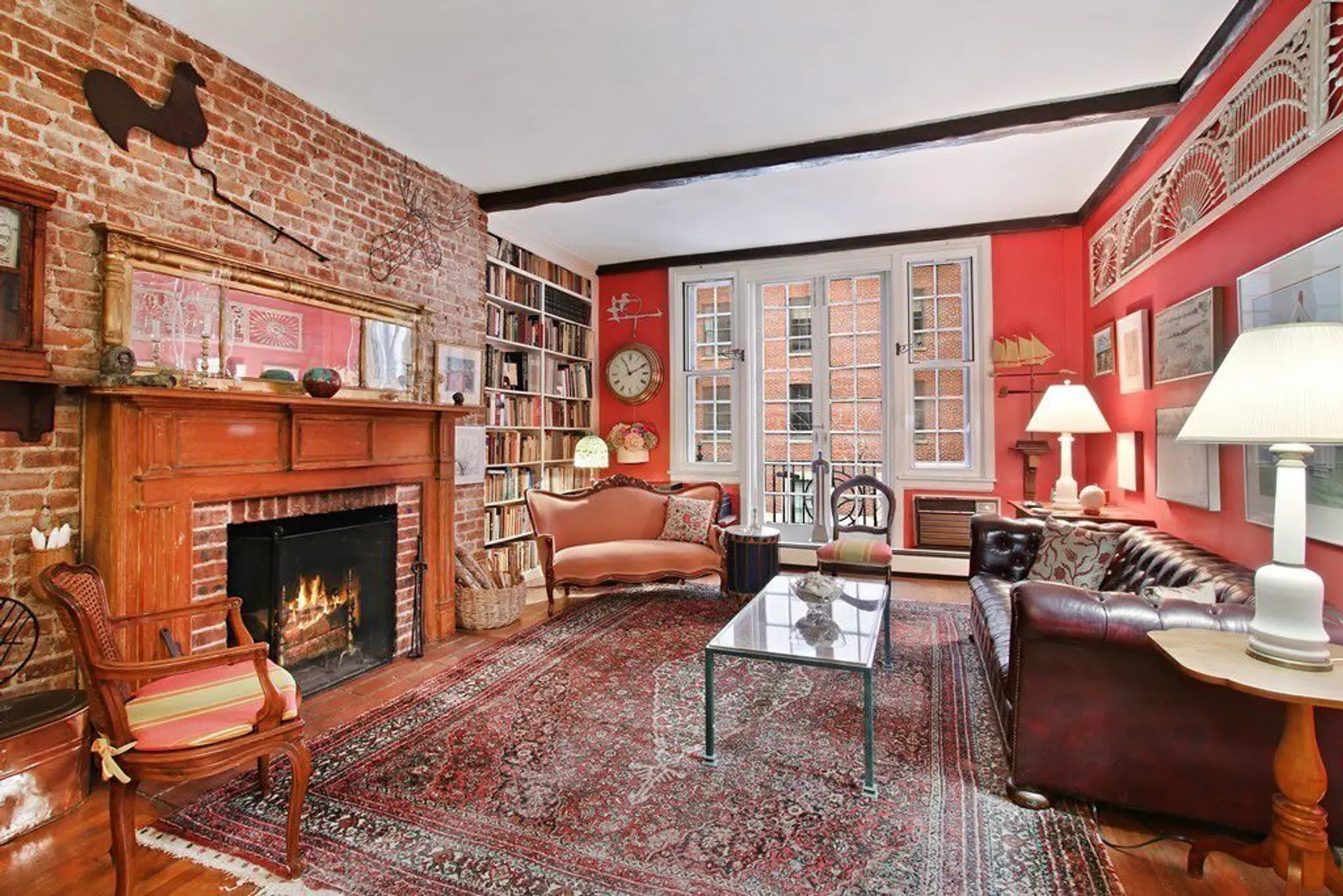 Fall in love with this elegant two-bedroom co-op, asking $1.85M in the Village