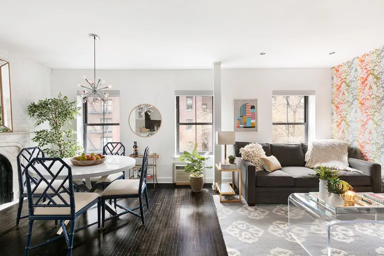 This drool-worthy, lofty pad asks $1.4M inside a historic Chelsea townhouse