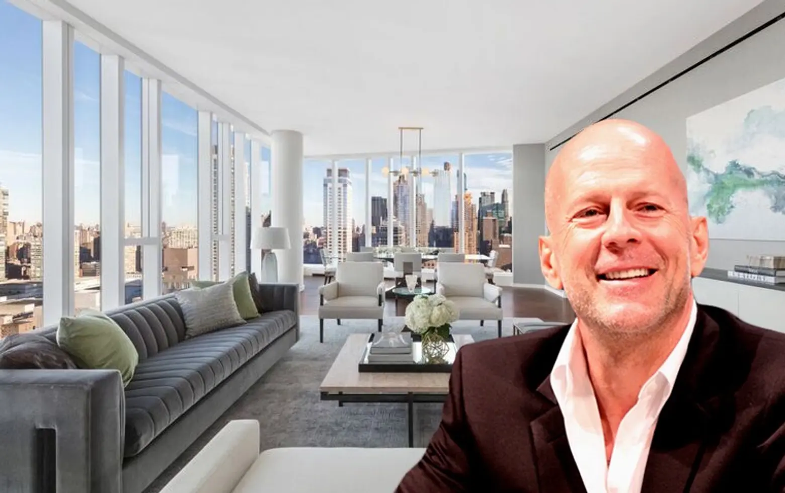 Bruce Willis ‘downsizes’ to a new four-bedroom Riverside Center condo