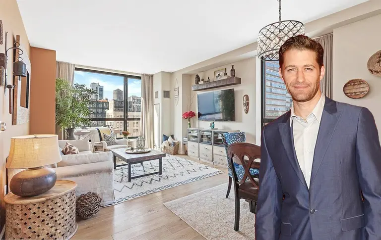 ‘Glee’ actor Matthew Morrison puts his beachy Chelsea condo on the market for $2.5M
