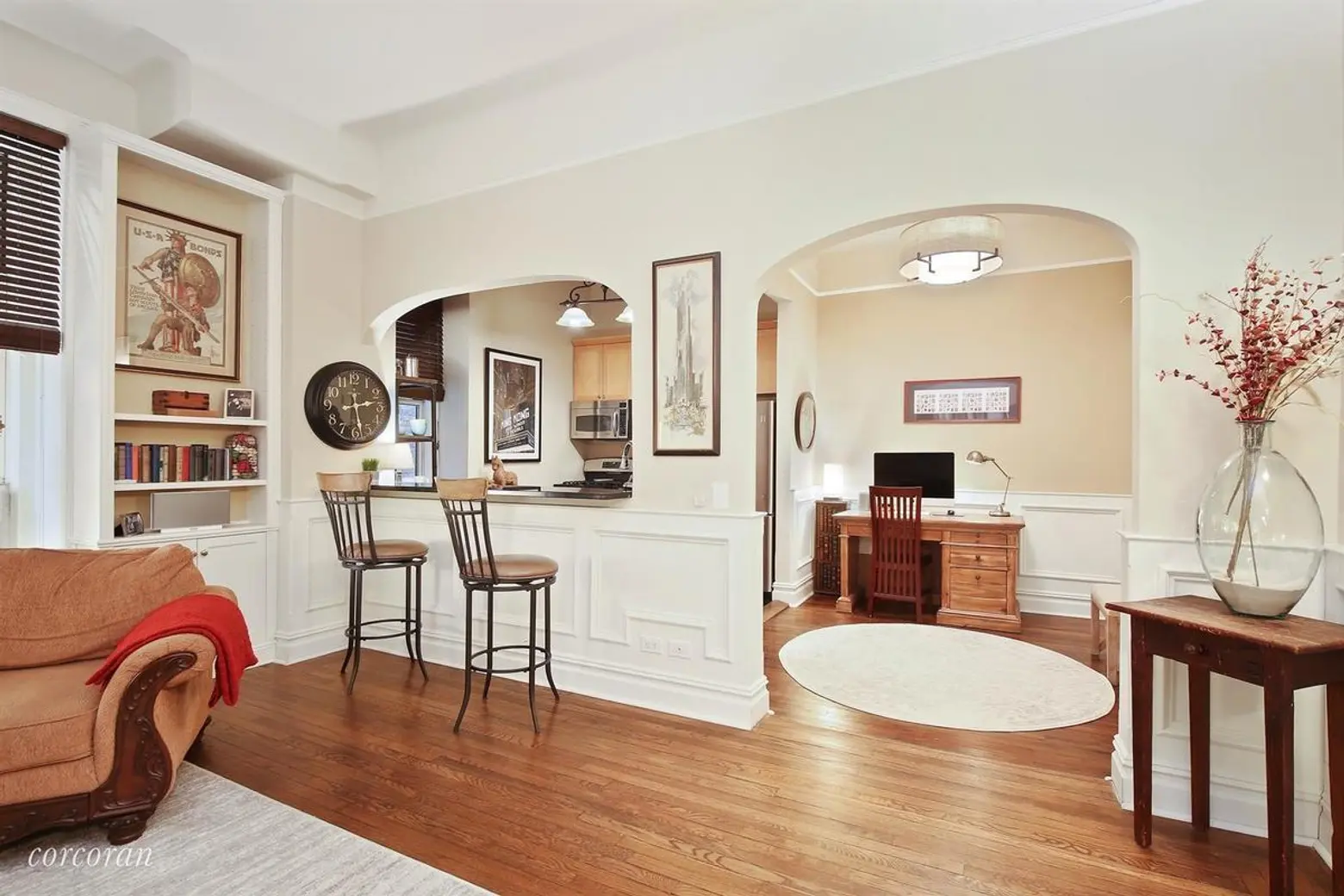 First-floor pad with some prewar charm asks $1M on the Upper West Side