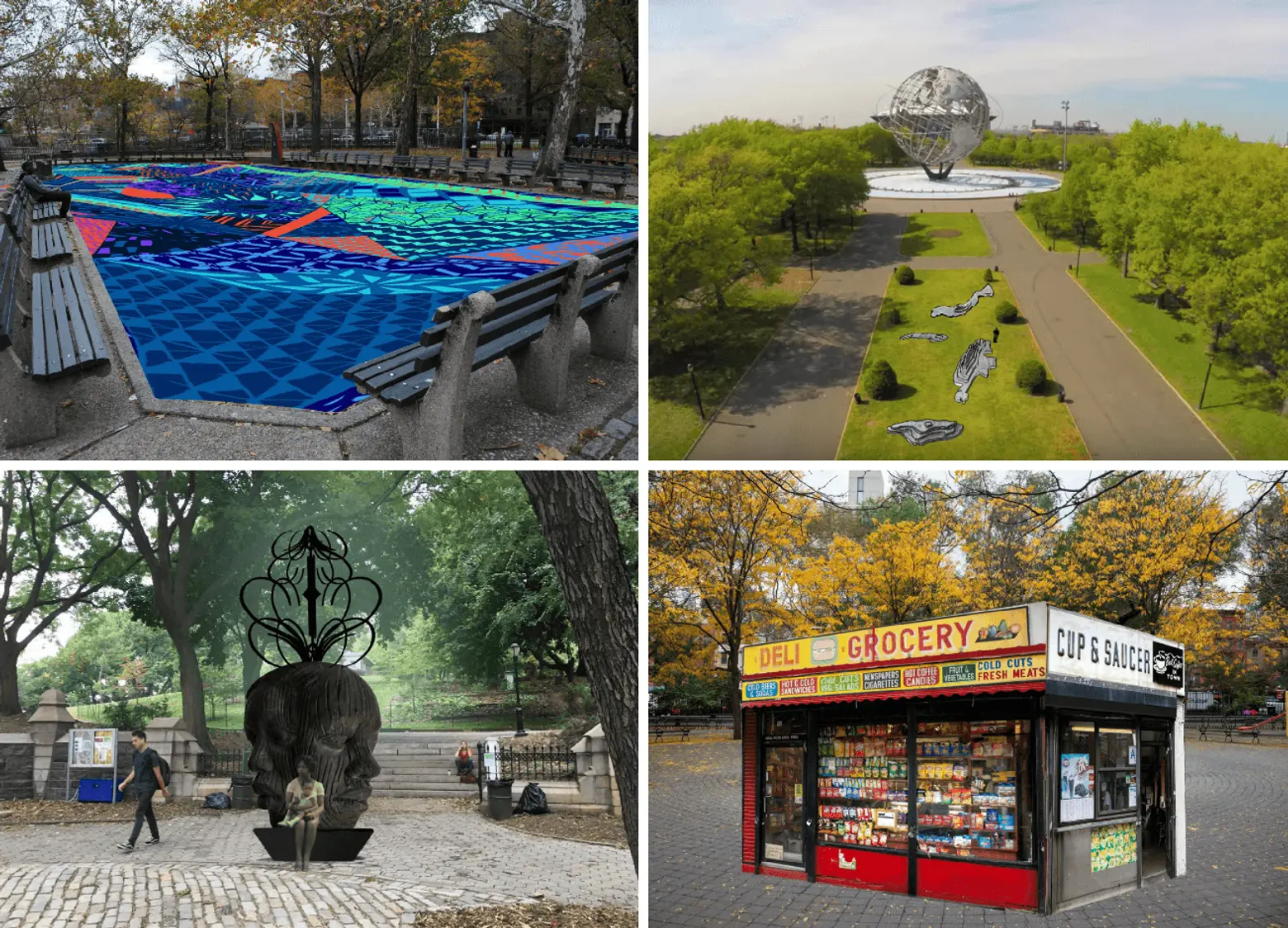 Local artists will bring 10 public art installations to NYC parks this summer