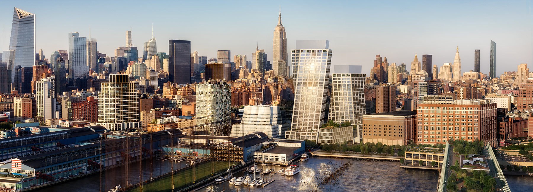 Bjarke Ingels reveals new rendering for West Chelsea hotel/condo 