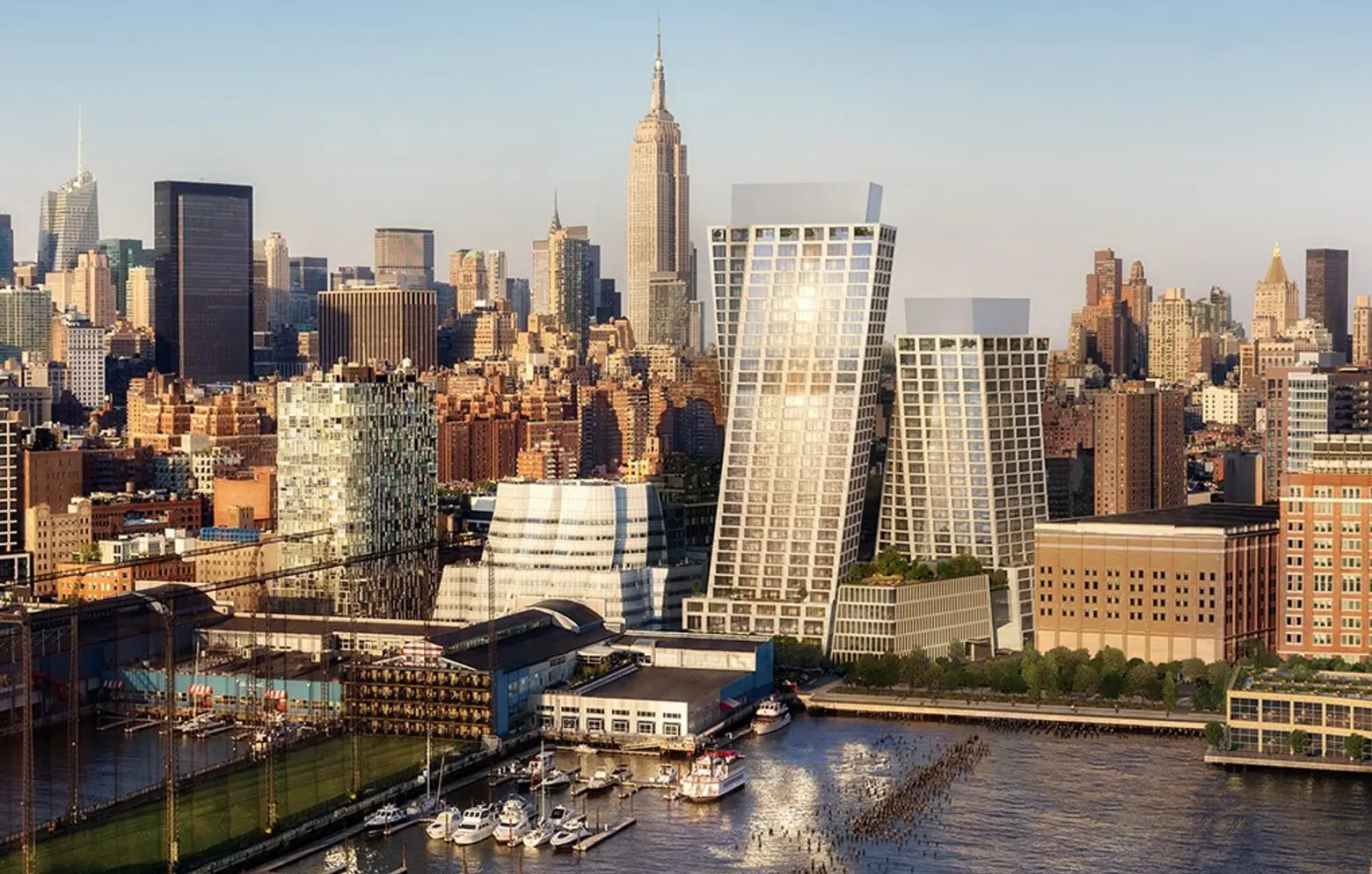 Bjarke Ingels reveals new rendering for West Chelsea hotel/condo project, The Eleventh