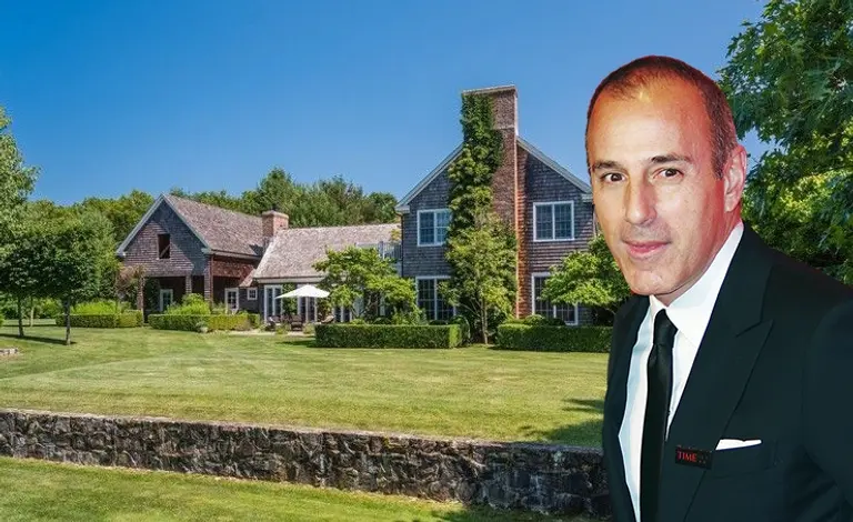 Matt Lauer finds no buyers for 22-acre Hamptons estate, chops $5M off asking price
