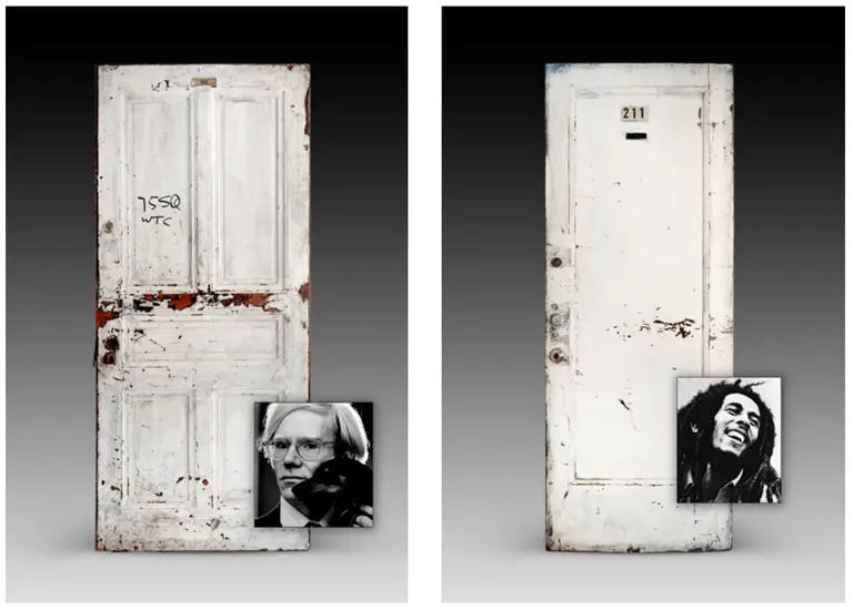 Hotel Chelsea doors from the rooms of Andy Warhol, Jimi Hendrix, and more coming to auction