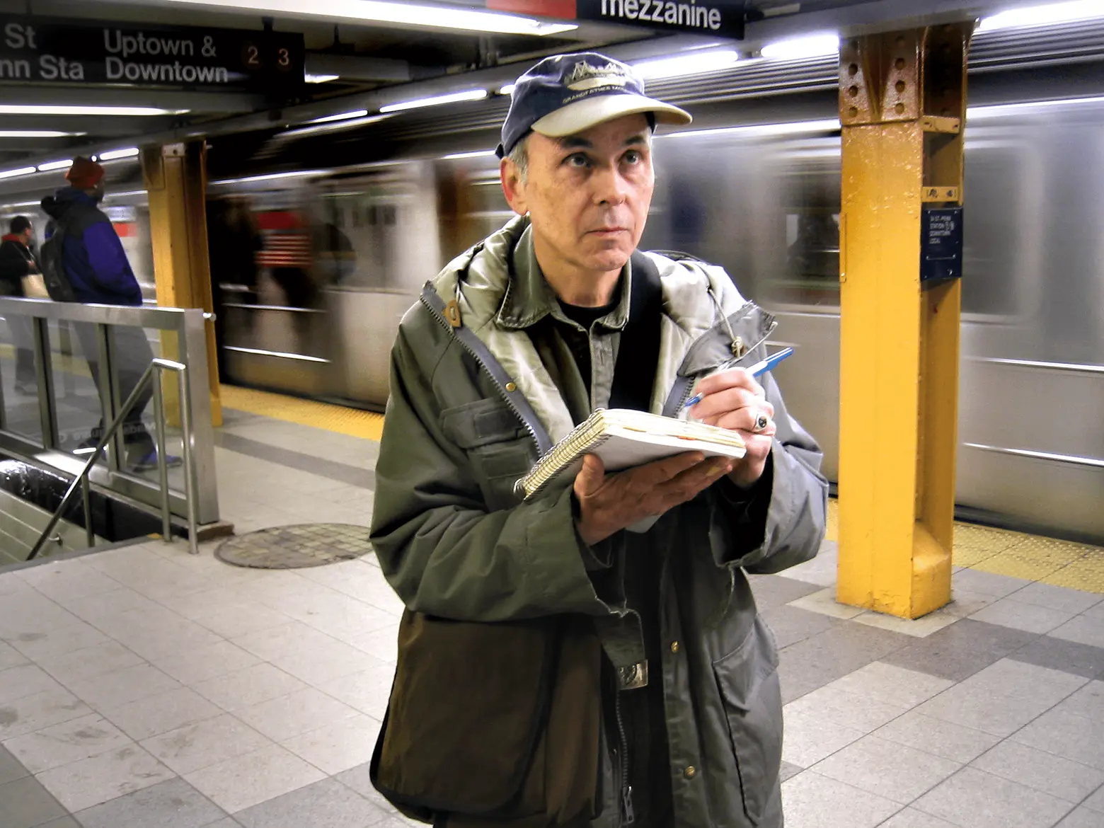 Philip Ashforth Coppola, subway sketches