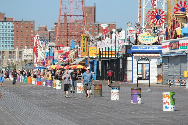 Coney Island boardwalk designated as a New York City landmark