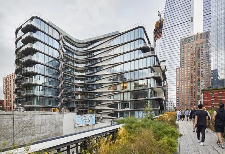 New photos show Zaha Hadid’s stunning 520 West 28th Street in all its completed glory