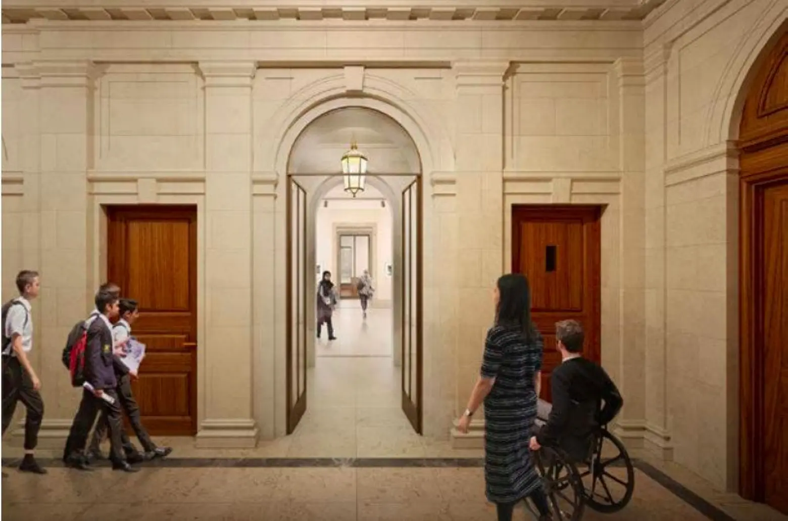 Frick Collection, expansion rendering