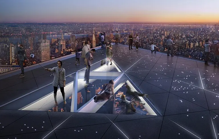 See dizzying new renderings of 30 Hudson Yards’ outdoor observation deck, the highest in NYC