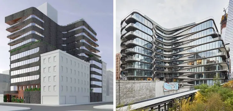 ODA’s new Lower East Side project looks a lot like Zaha Hadid’s High Line condo