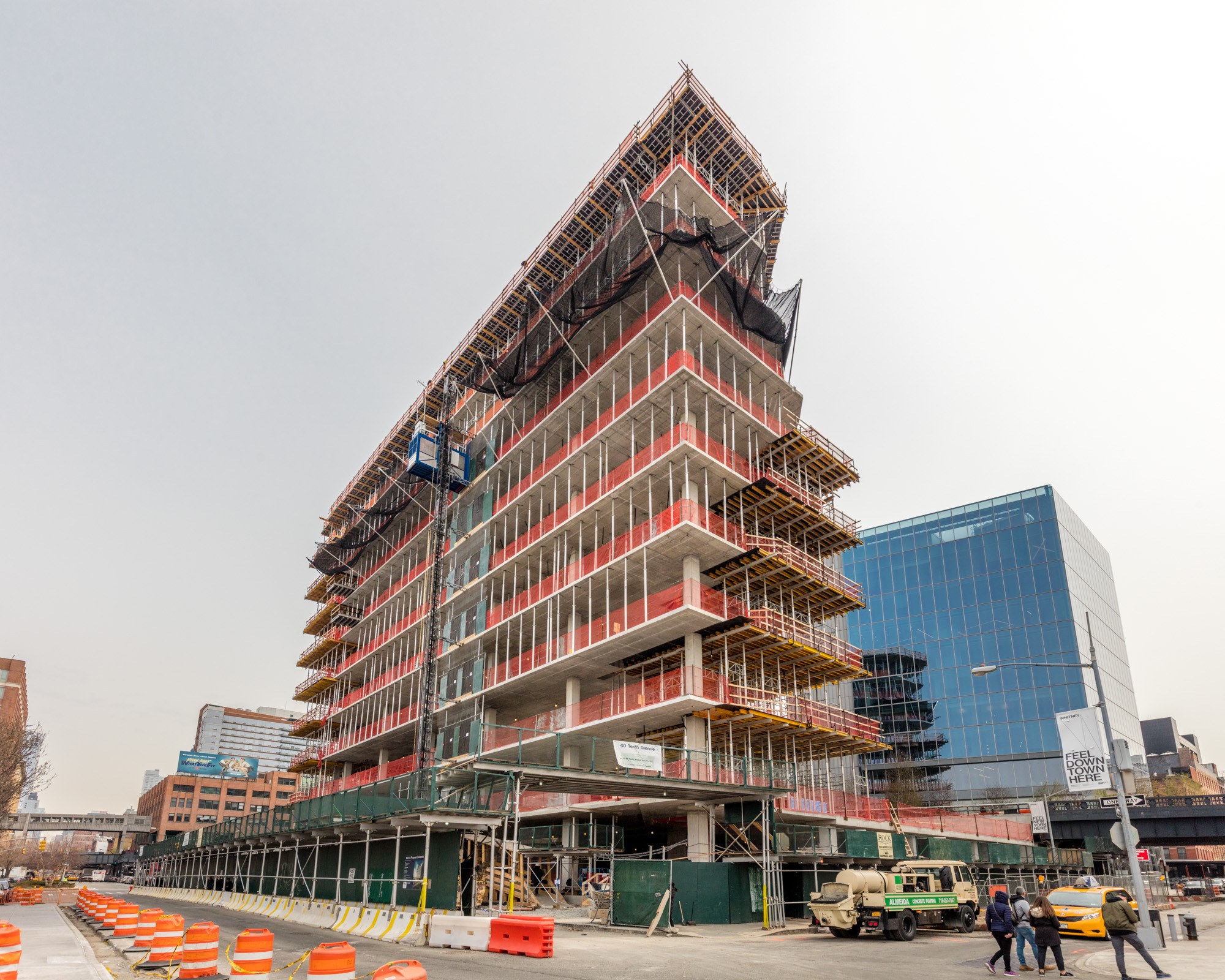 Jeanne Gang's High Line 'Solar Carve' tower tops out, see new 