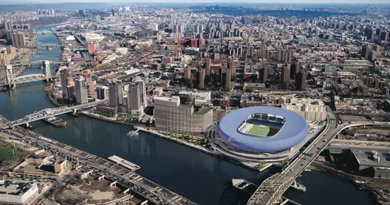 $700M proposal calls for NYC’s first soccer stadium and 550 affordable apartments in the South Bronx