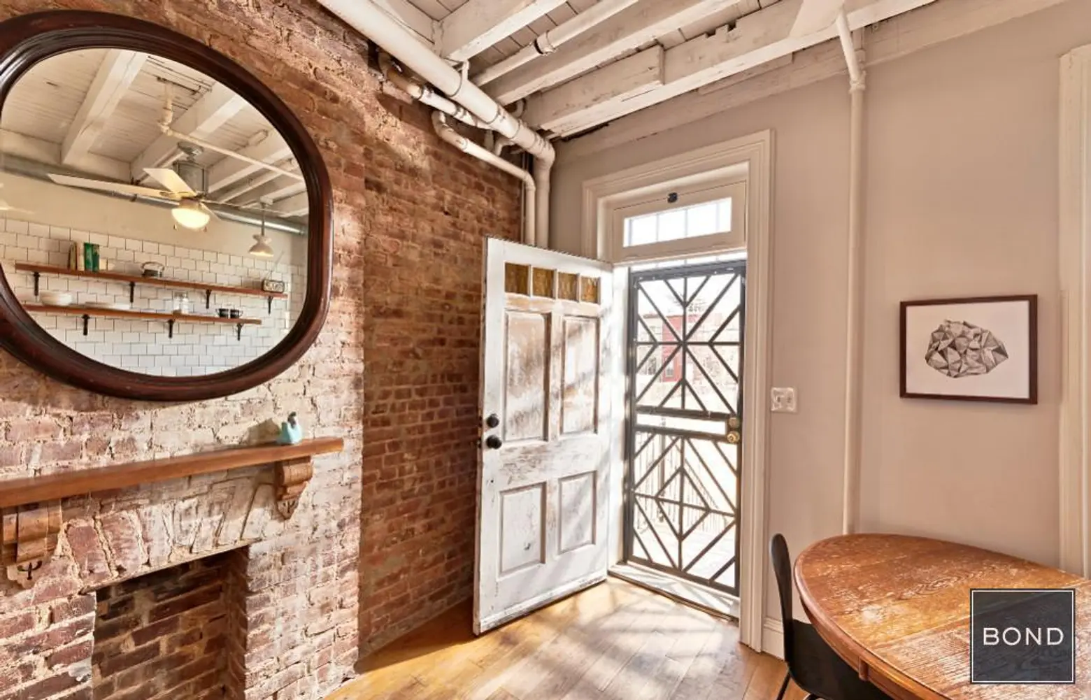 For only $950K, this tiny townhouse in Stuyvesant Heights has a backyard shed and modern updates