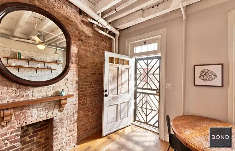 For only $950K, this tiny townhouse in Stuyvesant Heights has a backyard shed and modern updates