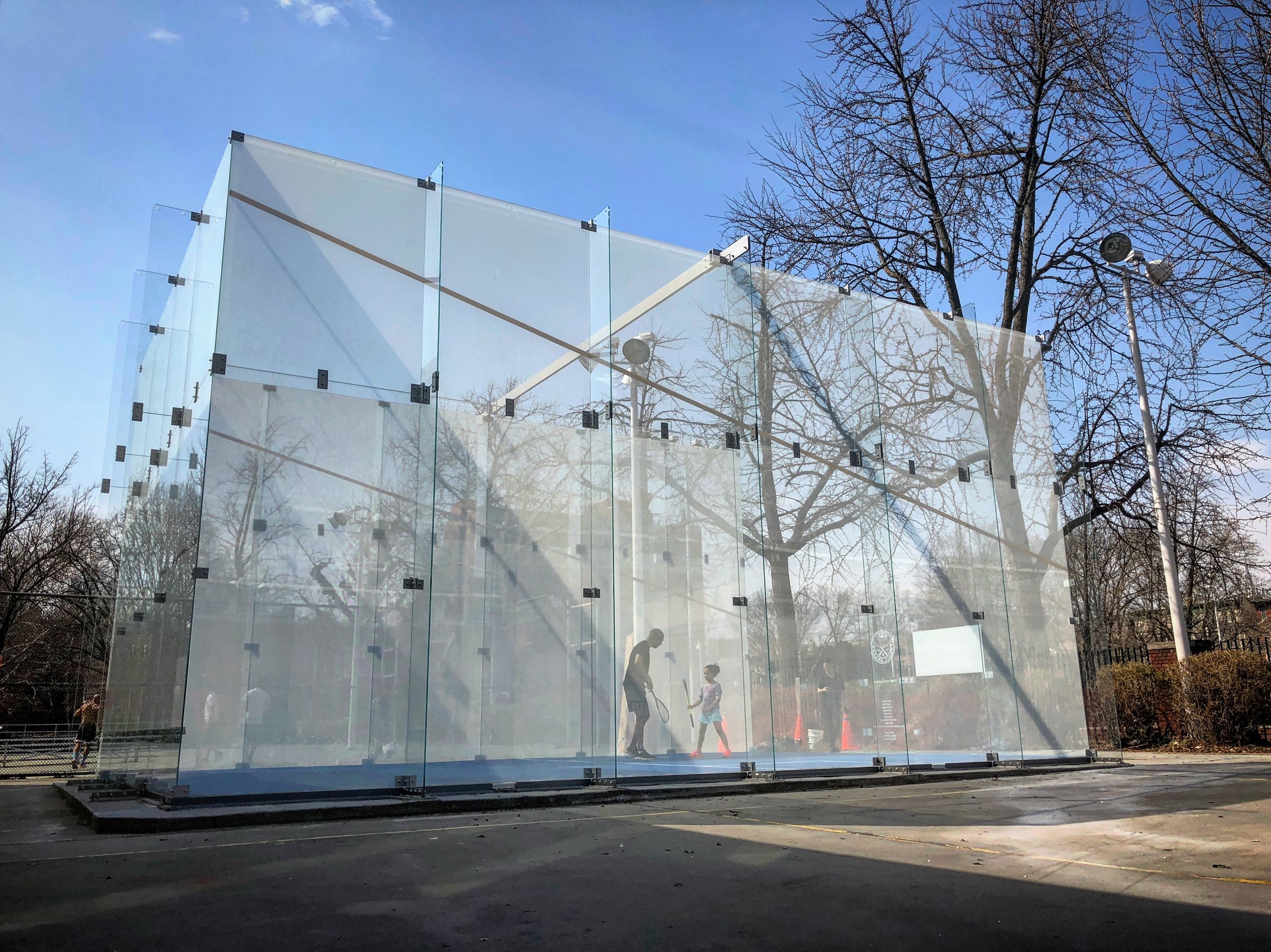 The World S First Public Outdoor Squash Court Opens On The Lower East   Hamilton Fish Squash Court 1 