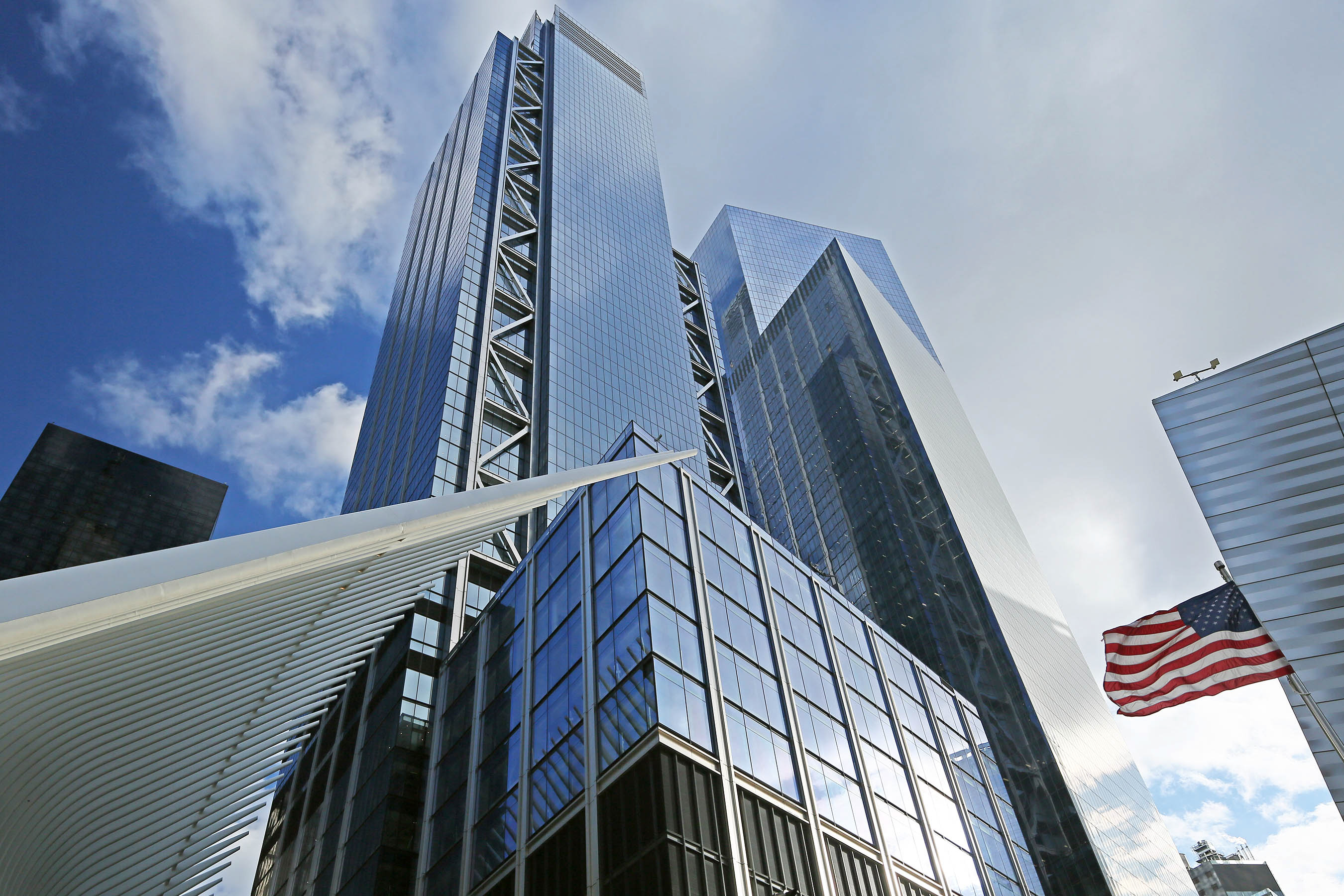 3 World Trade Center officially opens, the fourth WTC building 