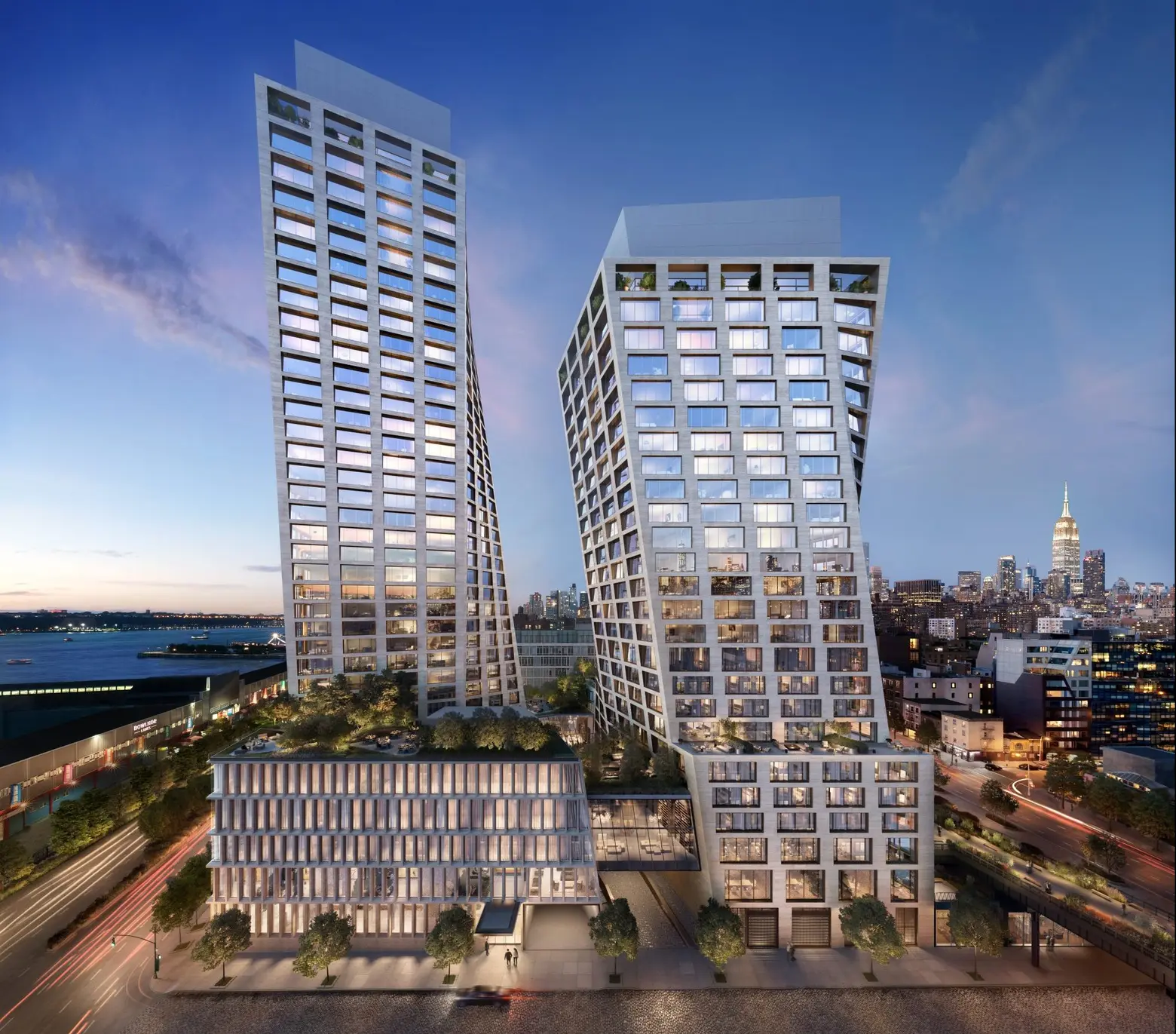 Bjarke Ingels reveals new renderings of twisting High Line condo ahead of May sales launch