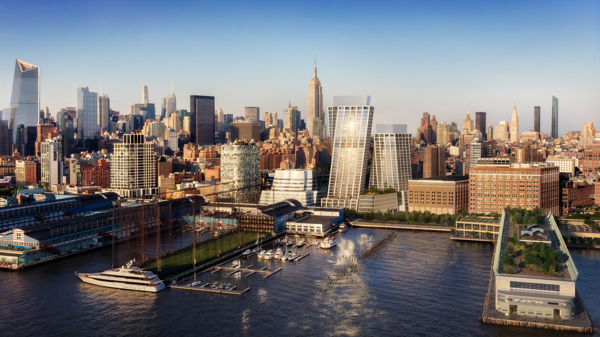 Bjarke Ingels reveals new renderings of twisting High Line condo 