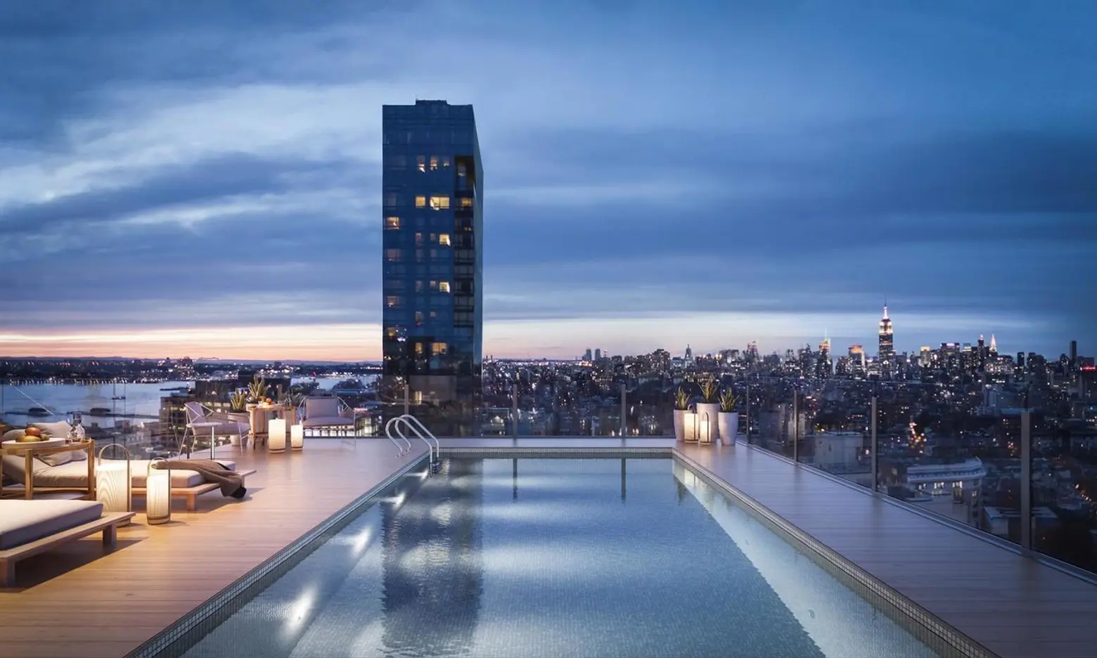 $40.5M penthouse at Renzo Piano’s 565 Broome has a 20-foot-long rooftop pool
