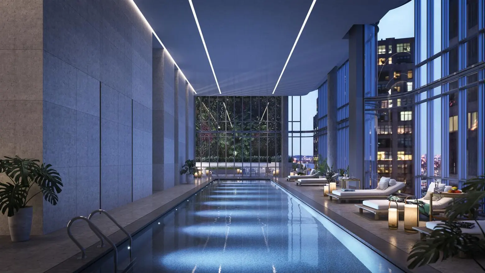 565 Broome Street, penthouses, cool listings, rooftop pools, renzo piano