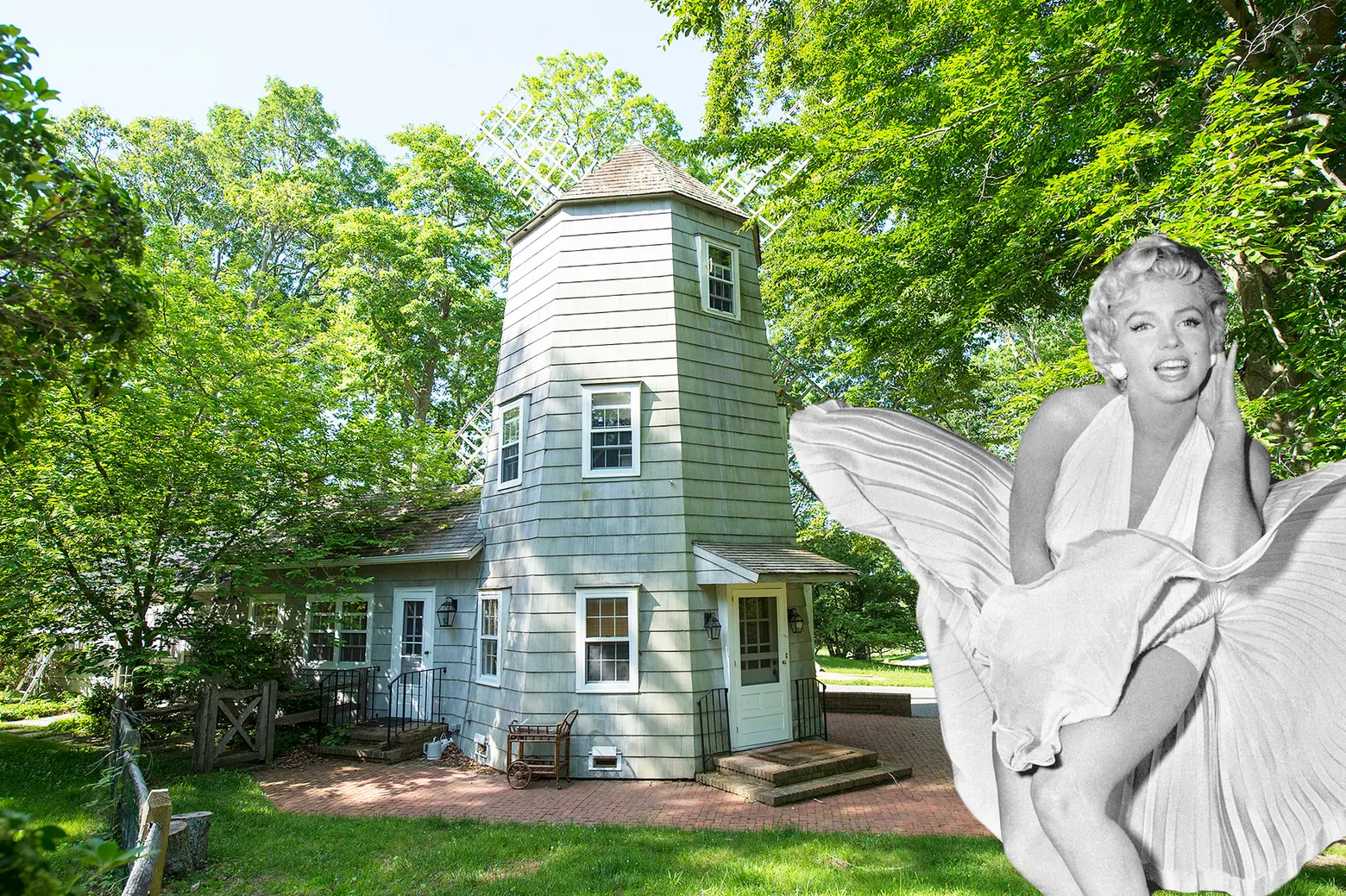 Hamptons windmill once rented by Marilyn Monroe is asking $55K for the entire summer