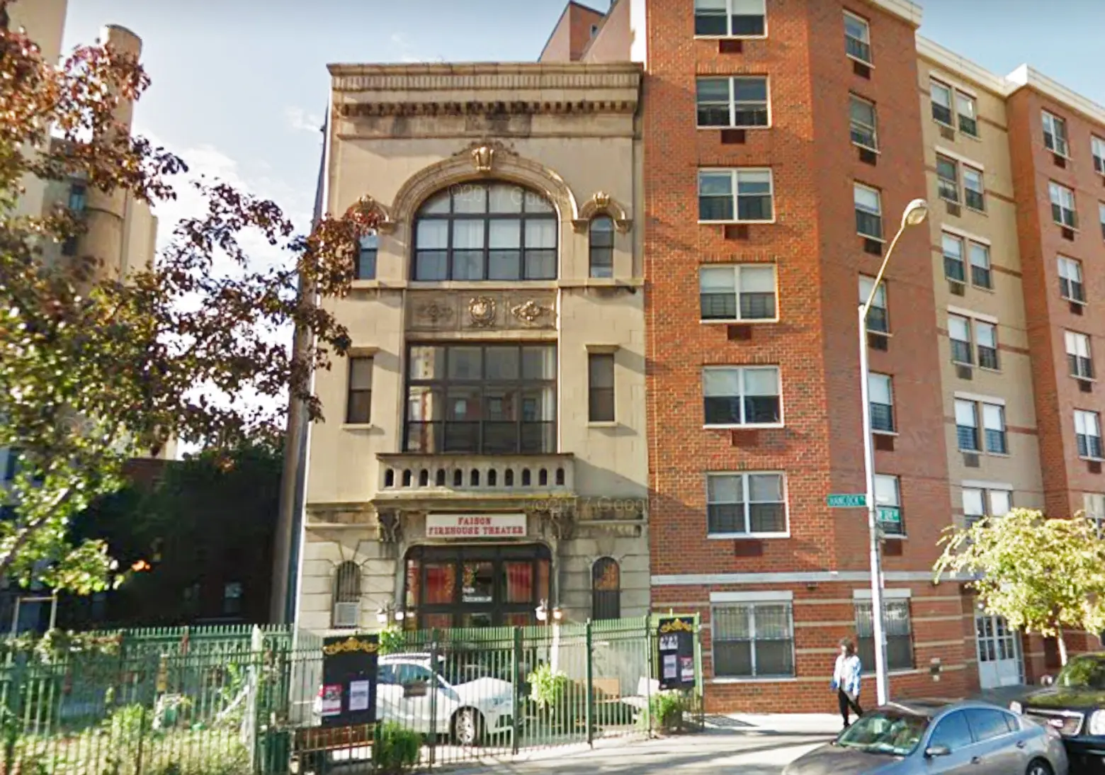 Historic West Harlem firehouse theater is for sale for $13M as part of development lot