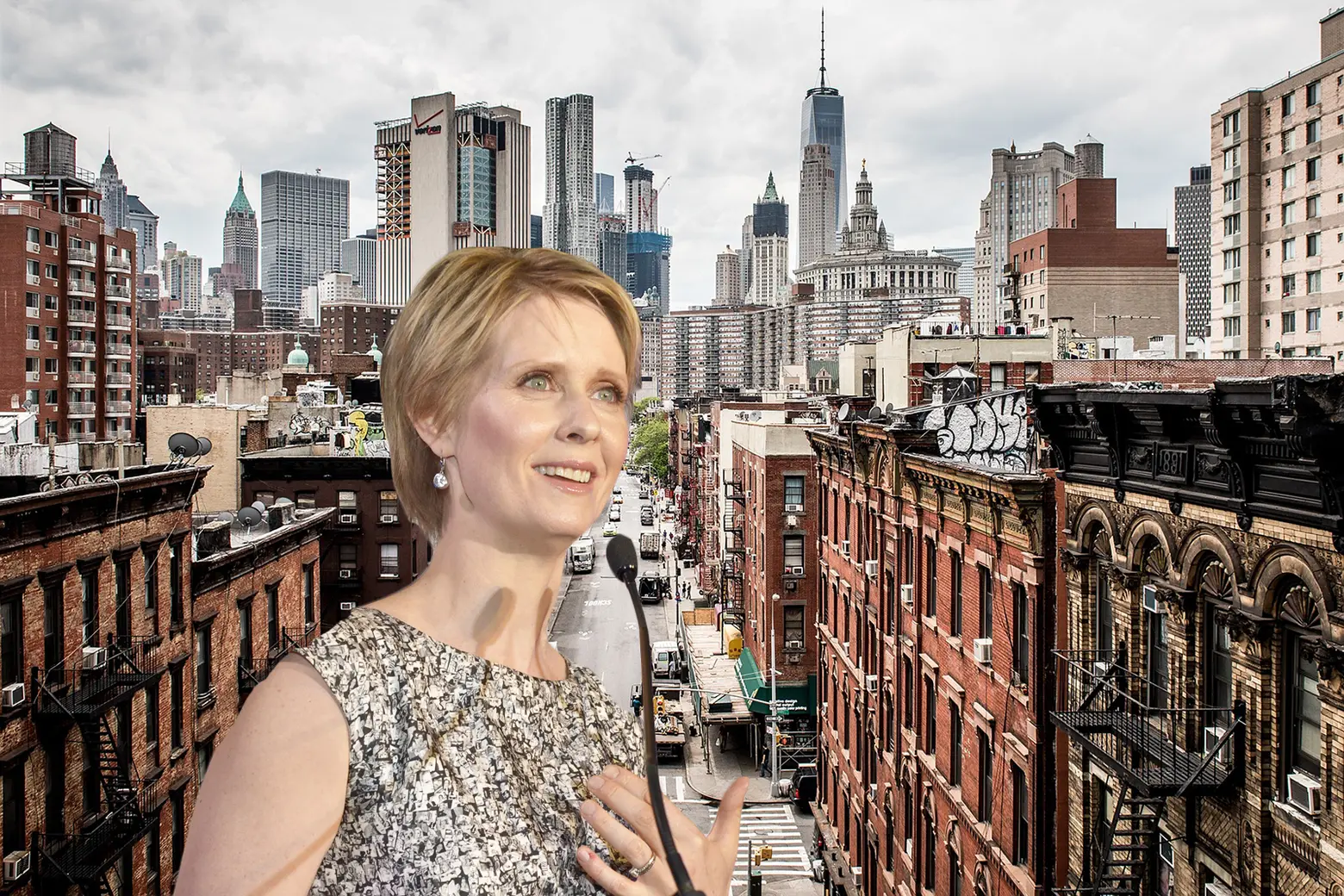 Cynthia Nixon’s Rent Justice for All platform would extend rent stabilization and boost tenant protection
