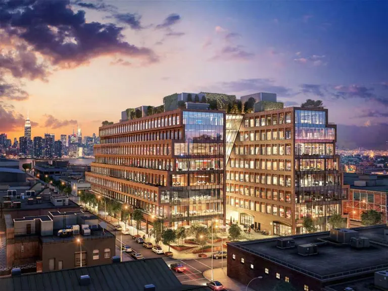 Williamsburg’s first ground-up commercial space in over 40 years tops out