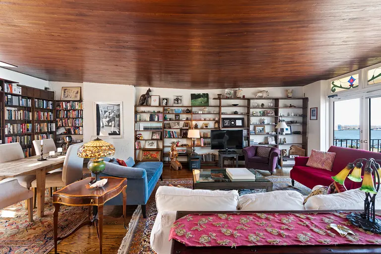 Quirky nautical-themed Brooklyn Heights flat where Norman Mailer wrote his novels lists for $2.4M