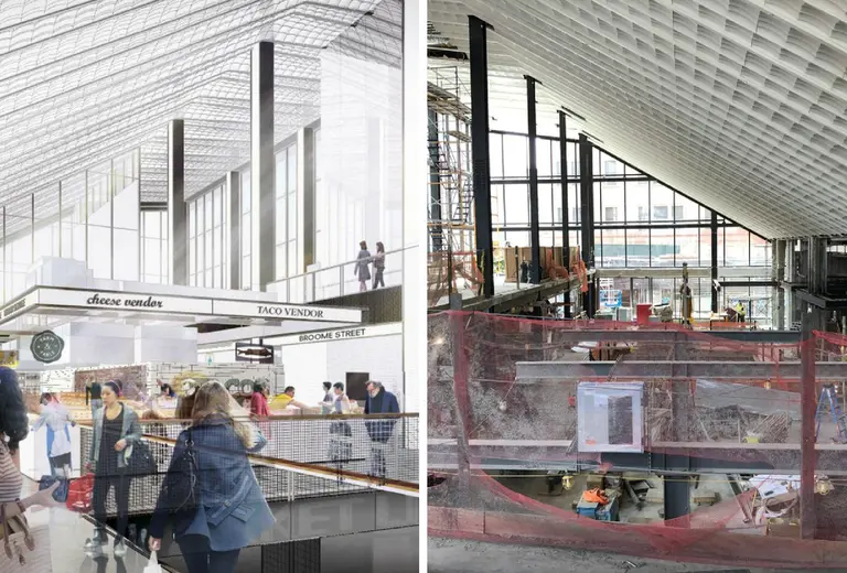 New renderings and construction shots of Essex Street Market ahead of fall opening at Essex Crossing