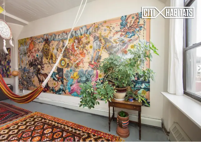 $3,800/month Williamsburg loft will let you buy all its cool art