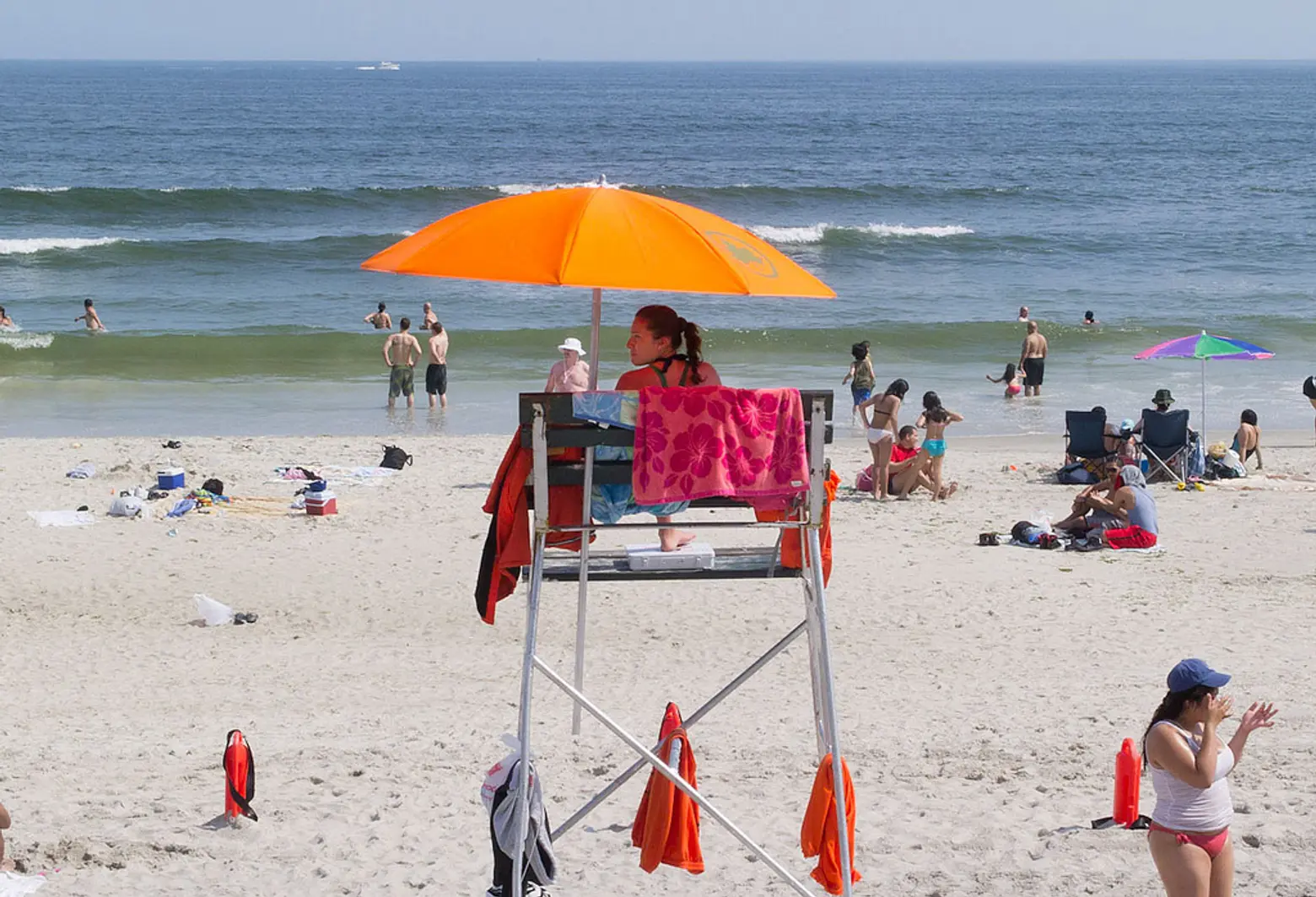 Ahead of Memorial Day Weekend, the city closes 11-block stretch of Rockaway beach