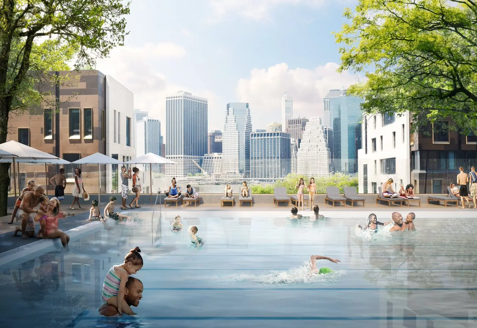 New, permanent public pool coming to Brooklyn Bridge Park