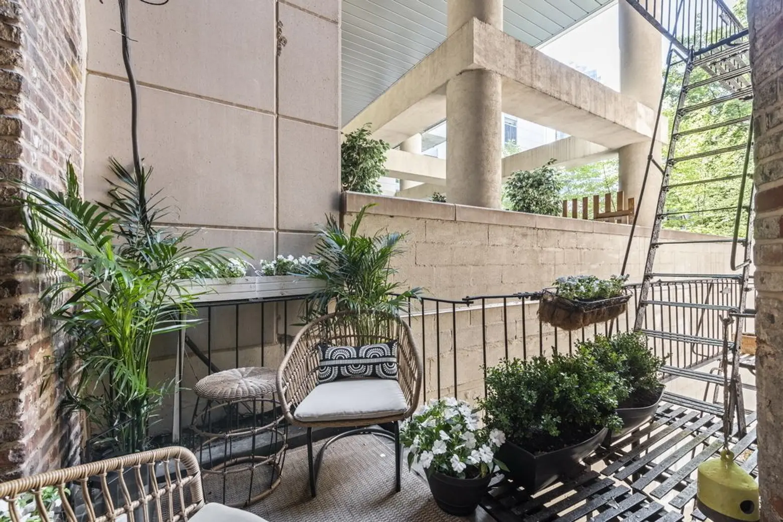 For under $1M, this Soho co-op has a dreamy urban terrace
