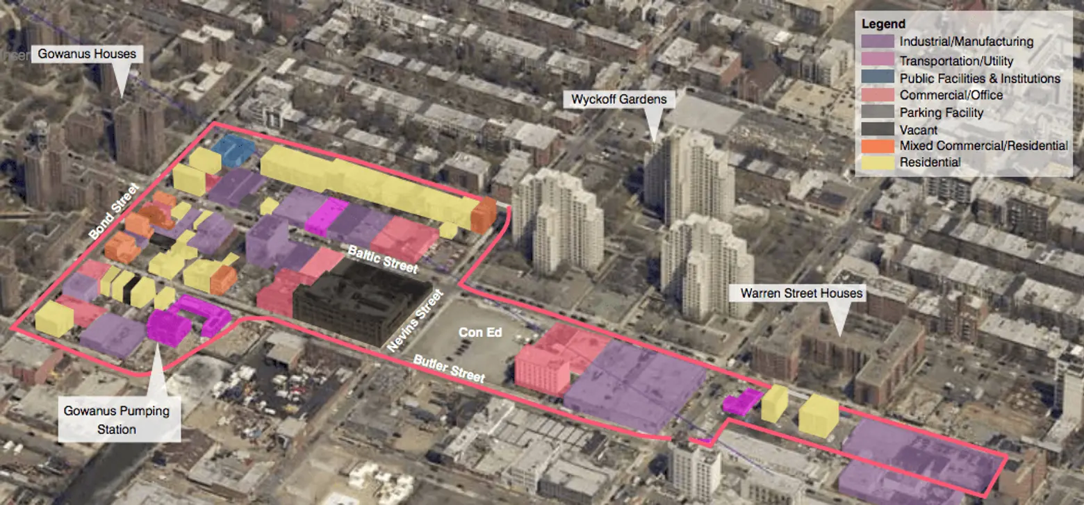 Gowanus rezoning, Draft Planning and Land Use Framework of Gowanus, Department of City Planning, Bridging Gowanus