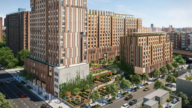 East Harlem’s affordable Sendero Verde complex gets fresh renderings and a 384-unit mixed-use tower