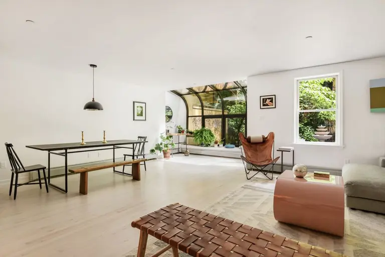 This East Village duplex condo hides a solarium, a garden and minimalist interiors for $2.2M