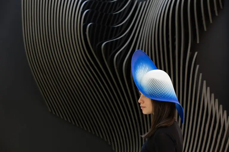 Zaha Hadid Architects designed a hat inspired by the firm’s curvy High Line condo