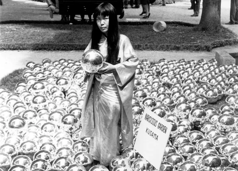 Yayoi Kusama is bringing 1,500 mirrored spheres to the Rockaways this summer