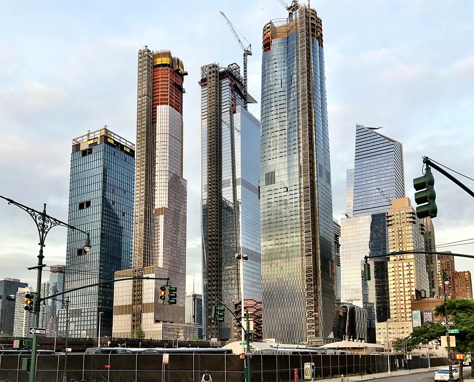 Reaching over 1,000 feet, 35 Hudson Yards tops out as the mega-project’s tallest residential building