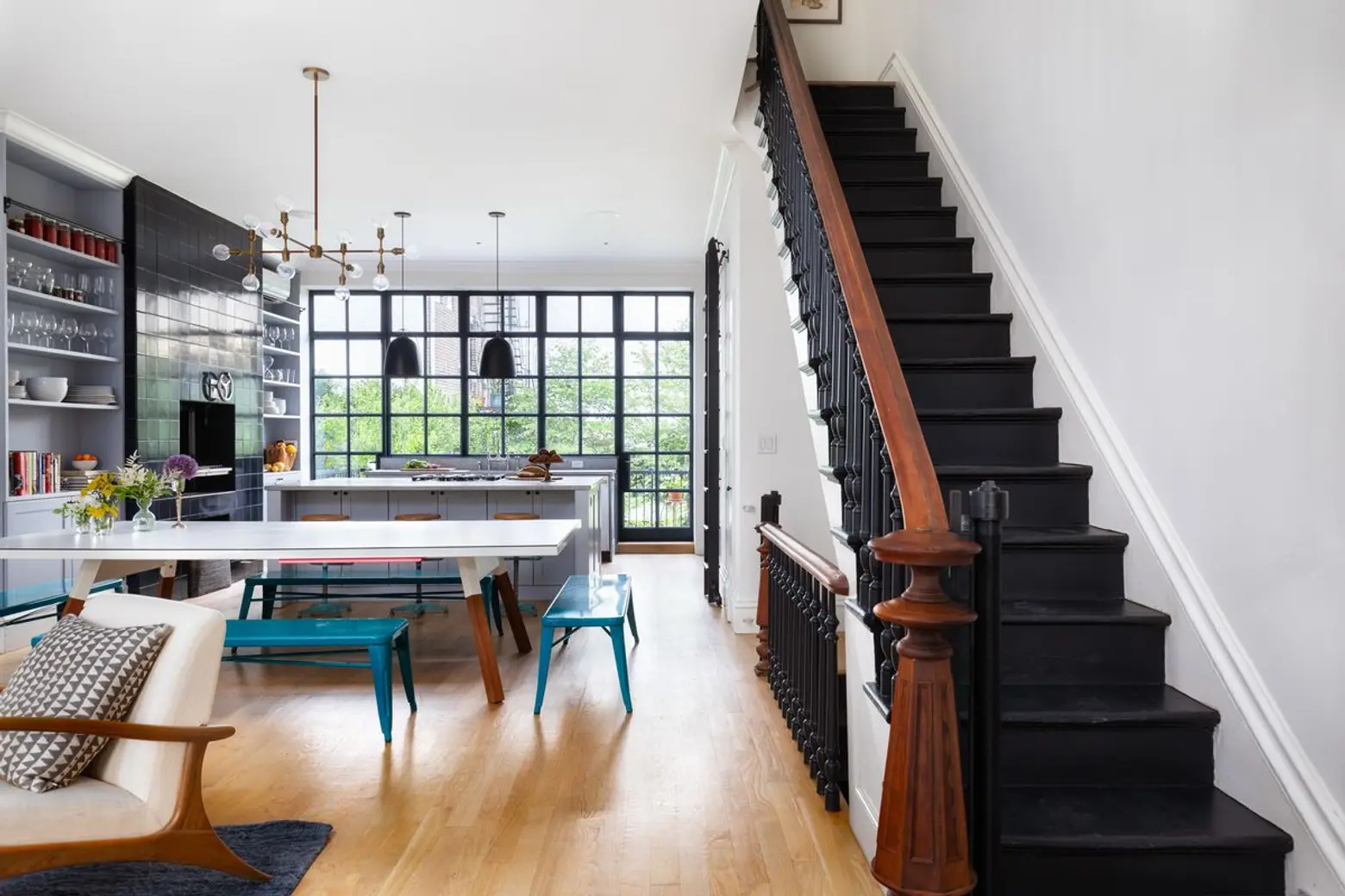 $4M Park Slope brownstone with interiors by Elizabeth Roberts embodies considered design