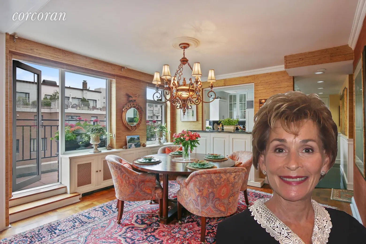 Judge Judy’s former Sutton Place penthouse with two terraces asks $3M