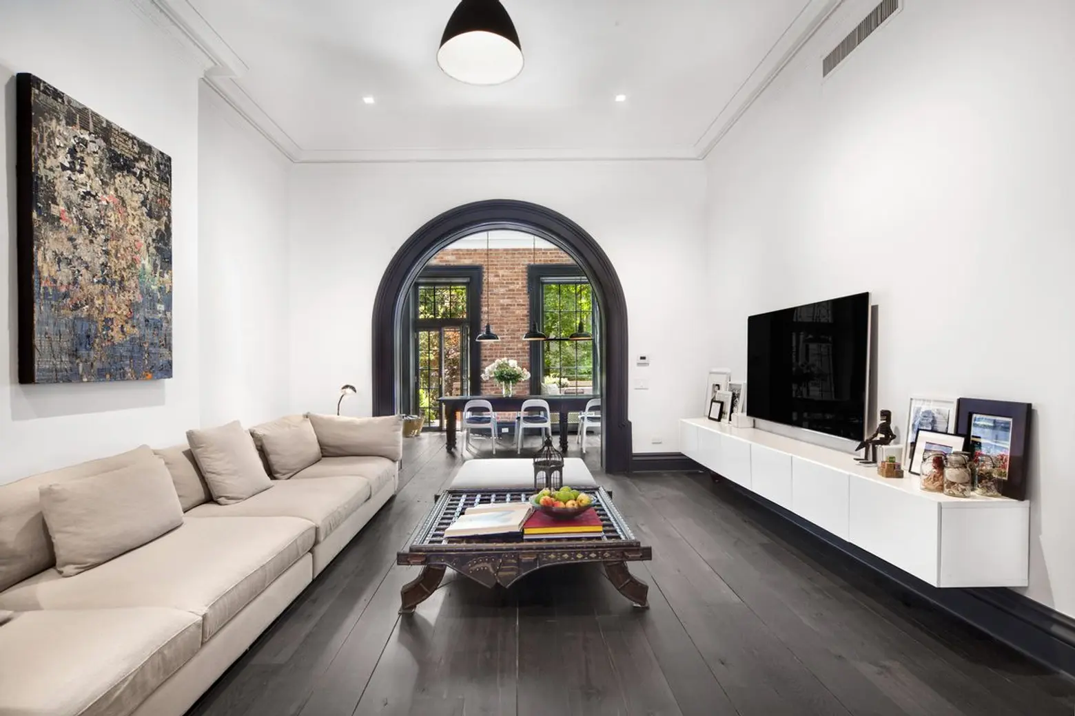13 Monroe Place, cool listings, townhouses, brooklyn heights, interiors