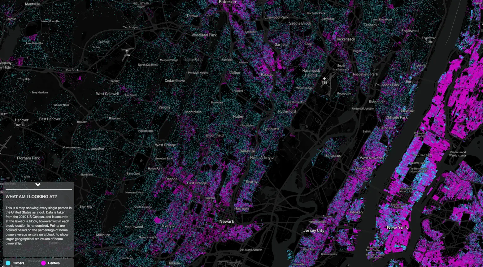 maps, real estate, renters, owners, demographics