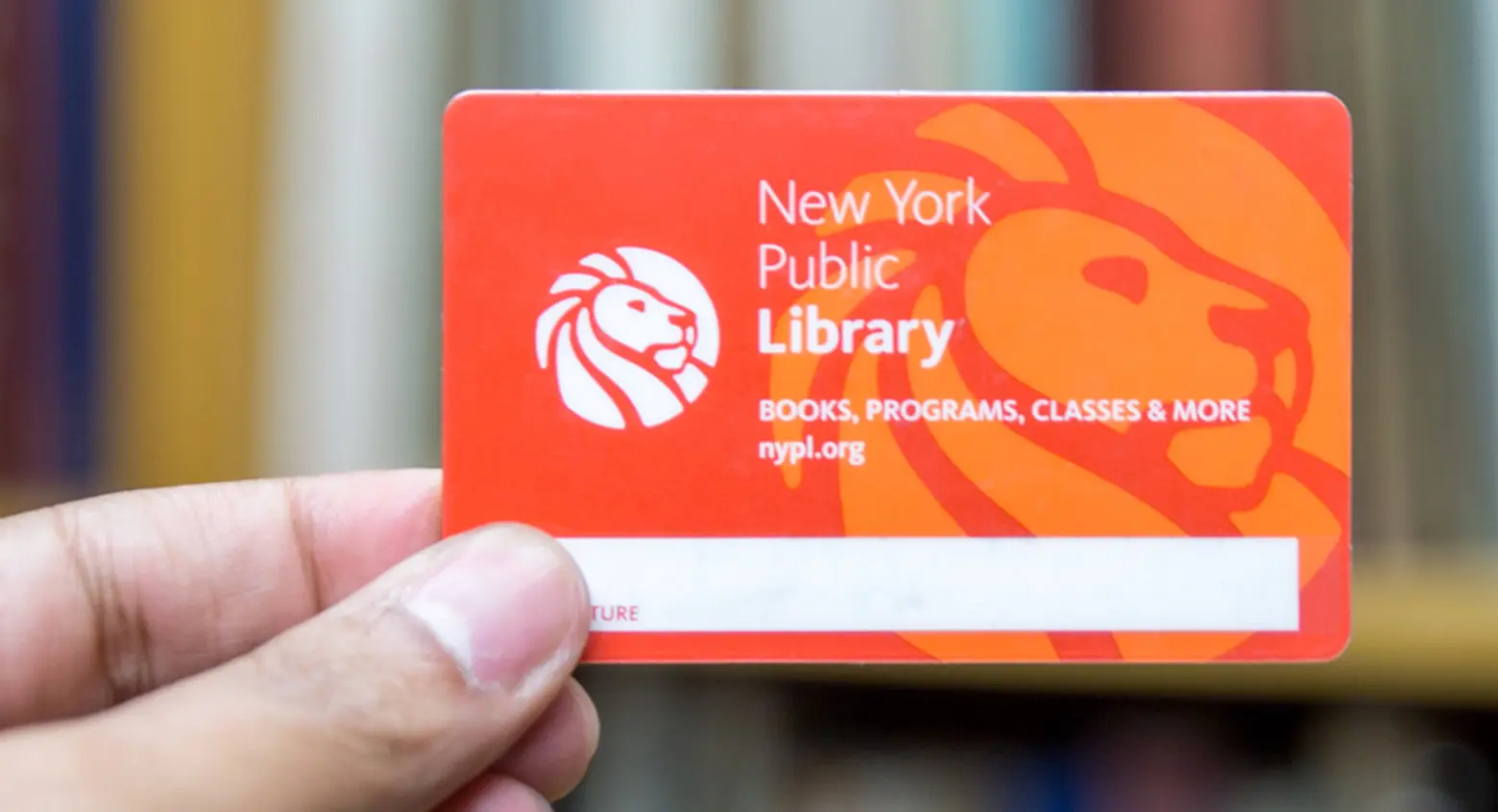 NYC library card, NYPL