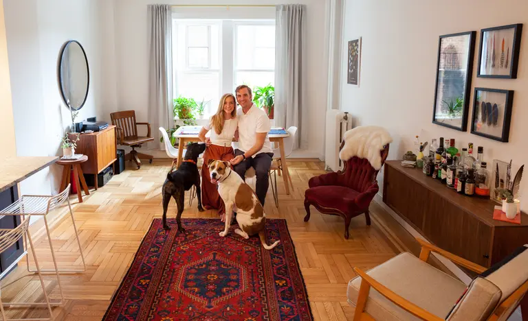 Our 1,000sqft: Creative couple Amy and Brian show off their newly renovated Prospect Park South co-op